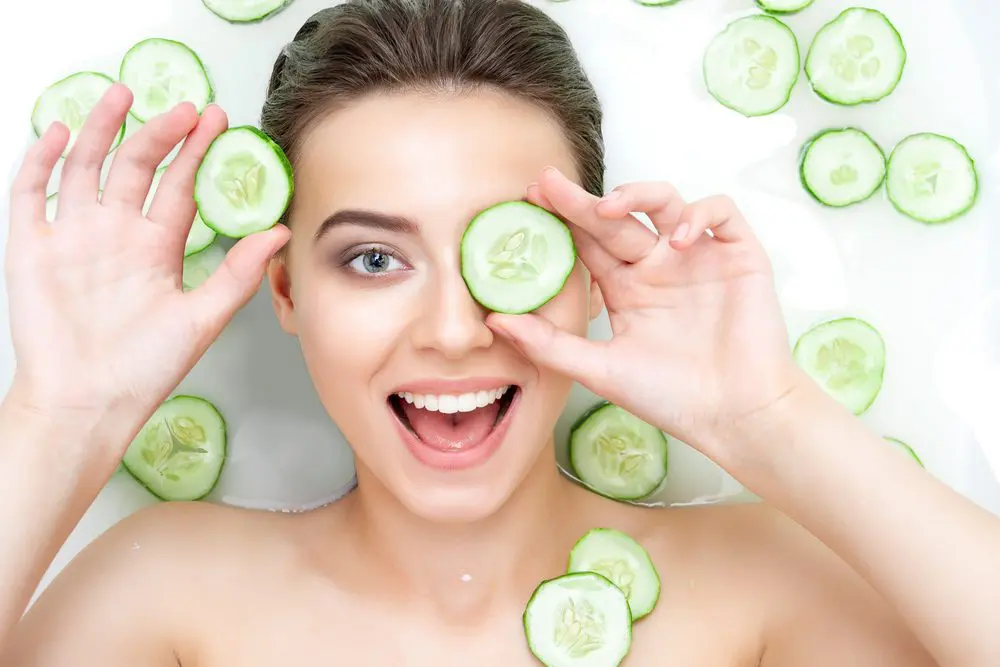 girl showing how to keep your skin healthy